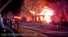 Moments after arrival to Cumru Twp Structure Fire (4/11)